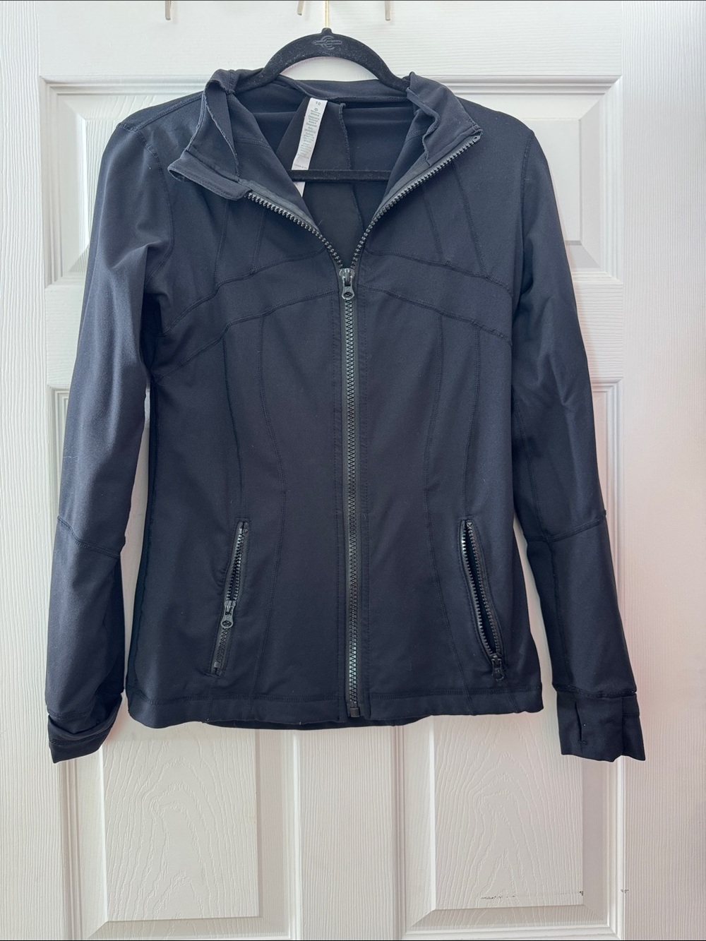 lululemon athletica Black Full-Zip Jacket